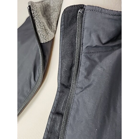 L.L. Bean Winter Vest Fleece Lined Nylon Ski Black Womens Size Medium EUC - Picture 8 of 8